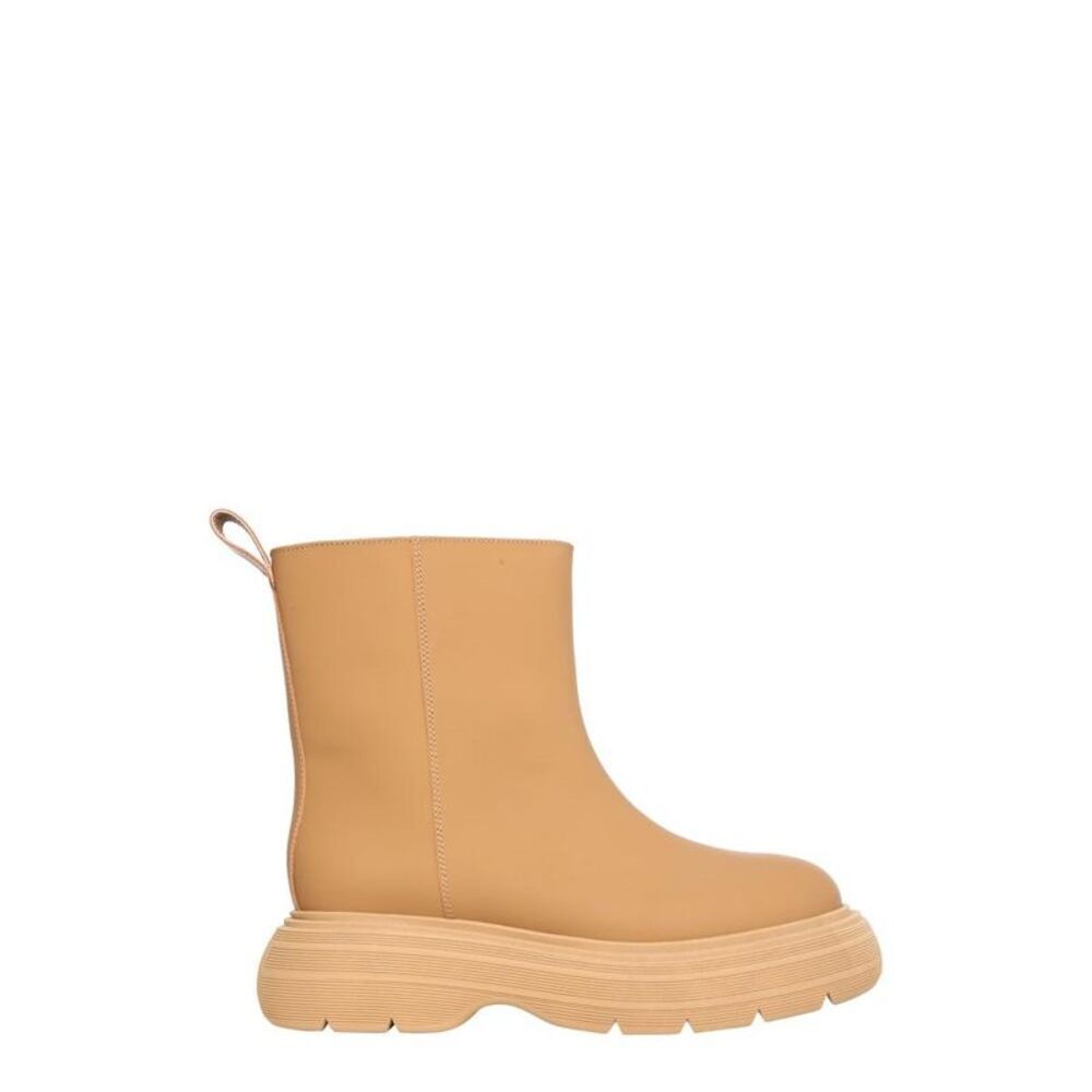 GIA BORGHINI Women's Platform Ankle Boots Women BROWN